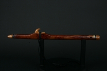 Brazilian Rosewood Native American Flute, Minor, High C-5, #E34H